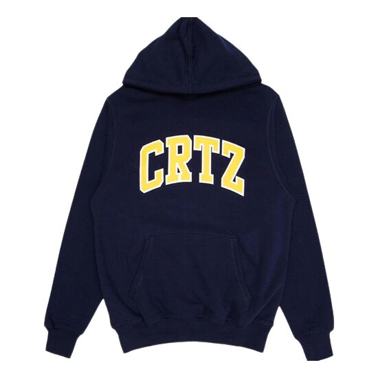 Felpa Con Cappuccio Crtz Blu Navy Corteiz